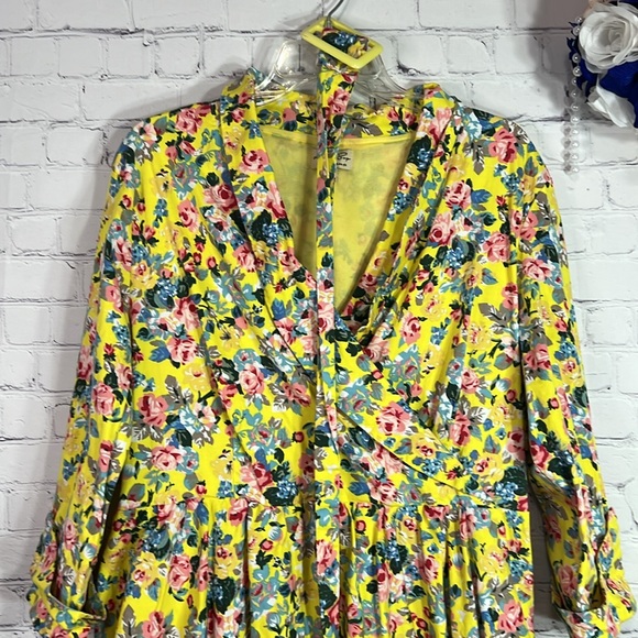 Lindy Bop Garden Party swing dress - Picture 6 of 16